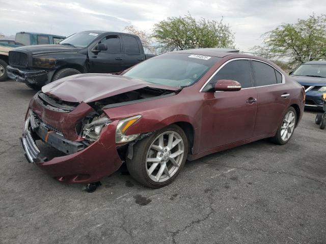 NISSAN MAXIMA S 2009 burgundy  gas 1N4AA51E69C820285 photo #1