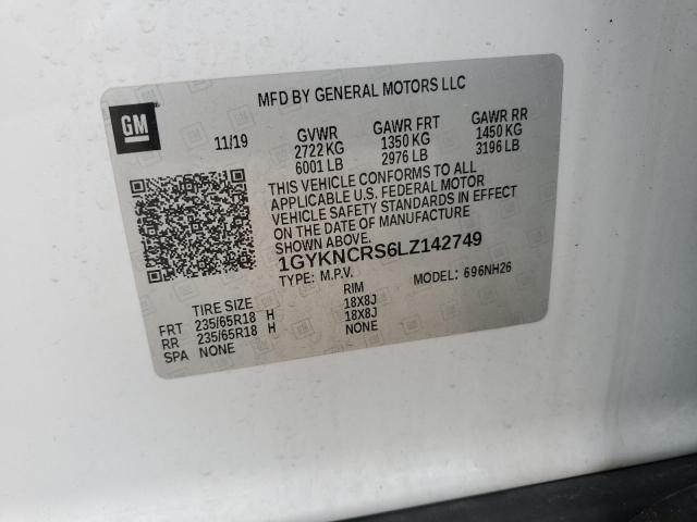 2020 CADILLAC XT5 PREMIU 1GYKNCRS6LZ142749