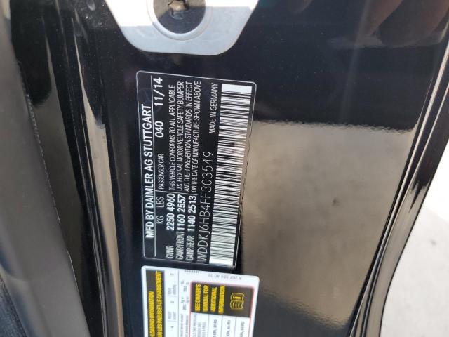 2015 MERCEDES-BENZ E 400 4MATIC WDDKJ6HB4FF303549