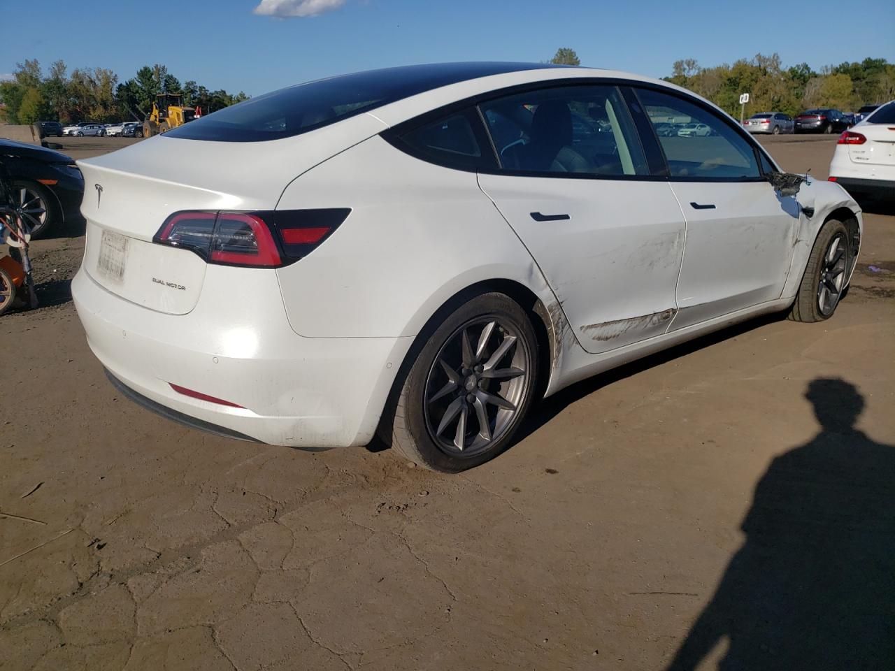 Lot #3317702078 2022 TESLA MODEL 3