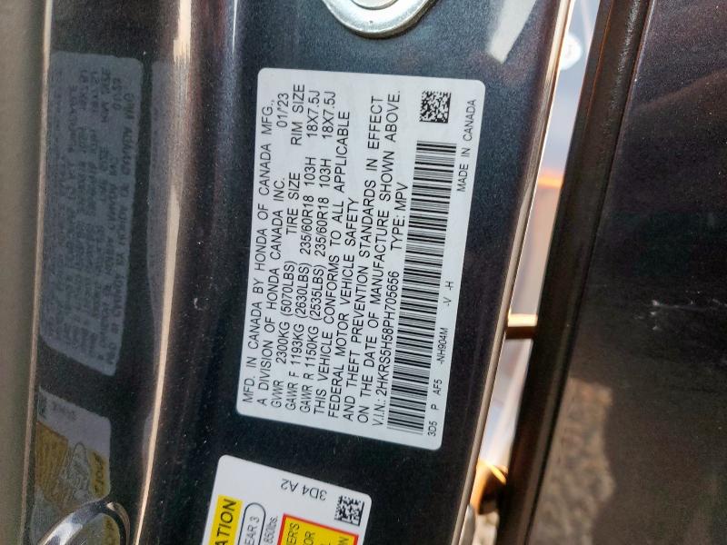 2023 HONDA CR-V SPORT - 2HKRS5H58PH705656