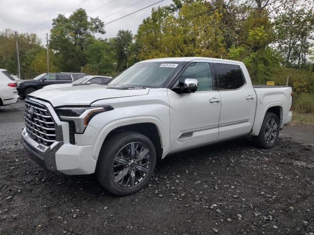 TOYOTA TUNDRA CRE 2022 white  hybrid engine 5TFVC5DB1NX009536 photo #1