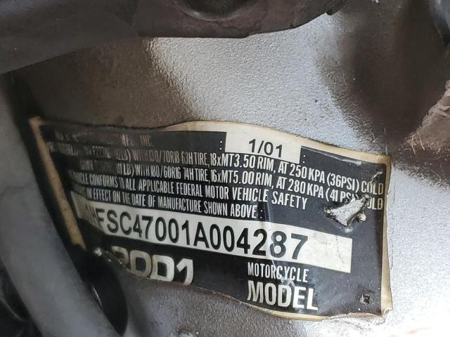 2001 HONDA GL1800 1HFSC47001A004287