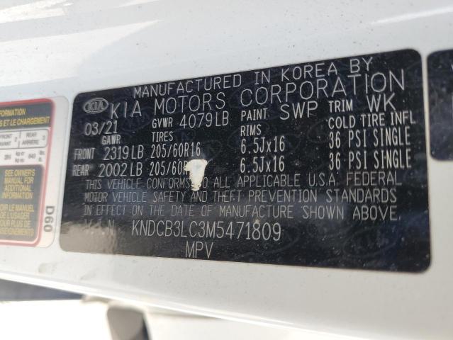 2021 KIA NIRO LX #3310332980