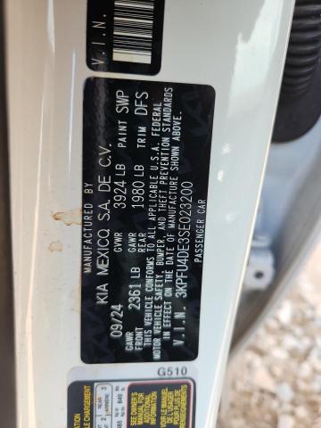 2025 KIA K4 EX 3KPFU4DE3SE023200