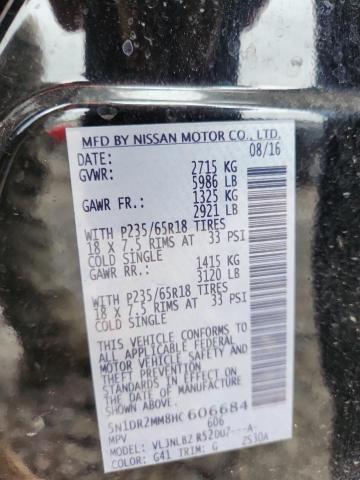 2017 NISSAN PATHFINDER S 5N1DR2MM8HC606684