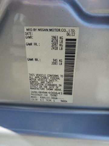 2022 NISSAN ALTIMA S 1N4BL4BV6NN400645