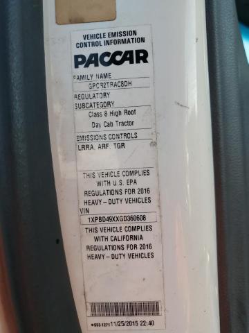 2016 PETERBILT TRACTOR 579 #3292332273