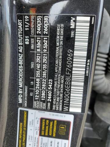 2020 MERCEDES-BENZ GLC 43 4MA W1N0G6EB8LF760969