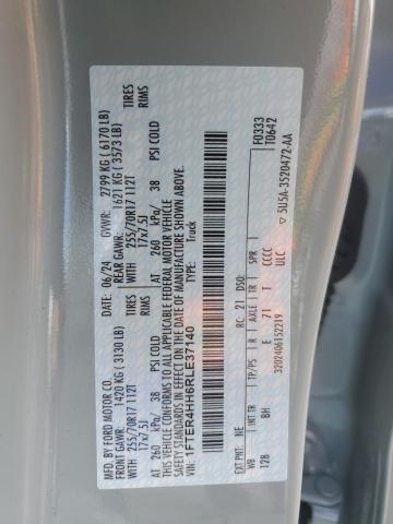2024 FORD RANGER XLT 1FTER4HH6RLE37140
