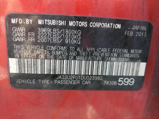 2013 MITSUBISHI LANCER ES/ - JA32U2FU1DU023982