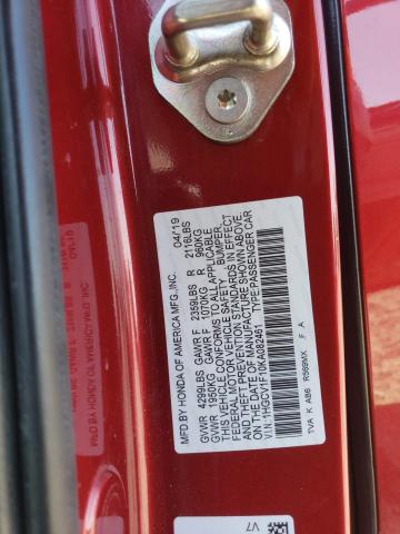 2019 HONDA ACCORD LX - 1HGCV1F10KA082461