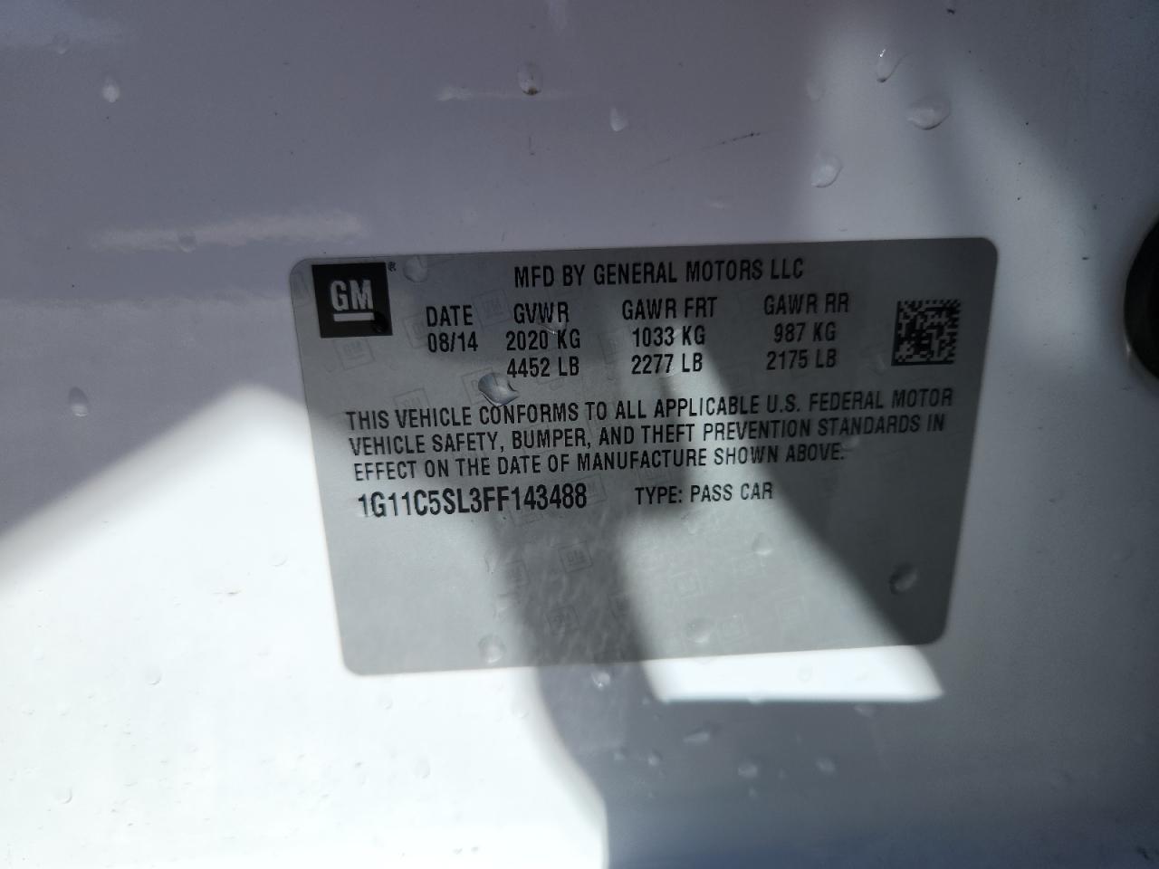 CHEVROLET MALIBU 1LT