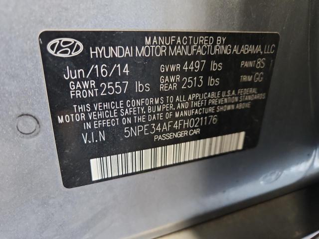 2015 HYUNDAI SONATA SPO - 5NPE34AF4FH021176