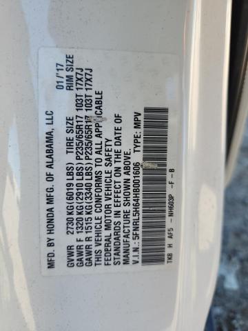 2017 HONDA ODYSSEY EX 5FNRL5H64HB001606