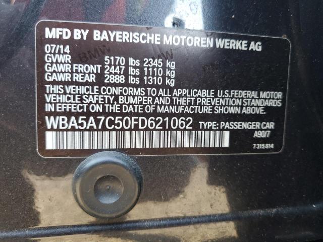 2015 BMW 528 XI WBA5A7C50FD621062