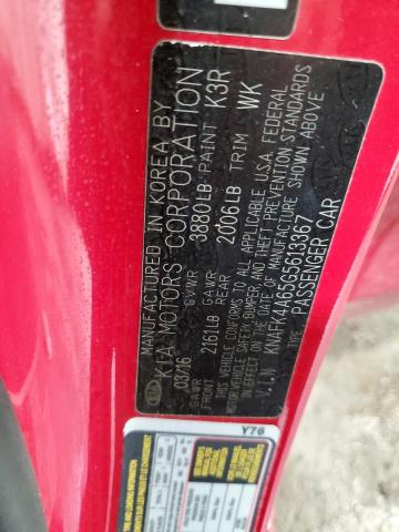 2016 KIA FORTE LX KNAFK4A65G5613367