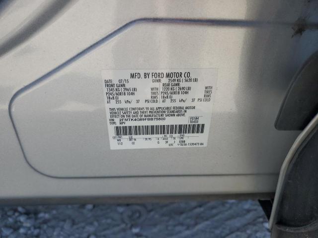 2015 FORD EDGE SE 2FMTK4G89FBB75800