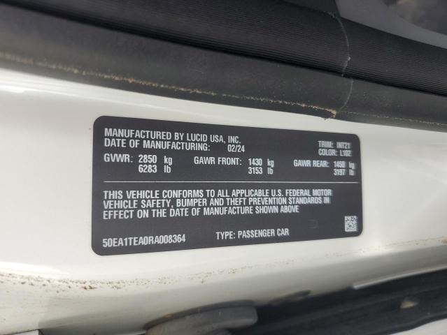 2024 LUCID MOTORS AIR TOURIN - 50EA1TEA0RA008364