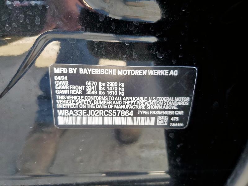 2024 BMW 760 XI WBA33EJ02RCS57864