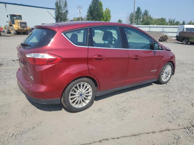 FORD C-MAX SEL 2013 red  hybrid engine 1FADP5BU1DL537187 photo #4
