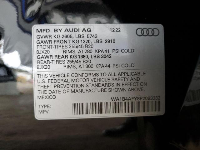 2023 AUDI SQ5 PREMIUM PLUS - WA1B4AFY8P2083332