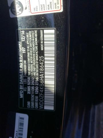 2017 MERCEDES-BENZ E 300 4MAT WDDZF4KB6HA186425