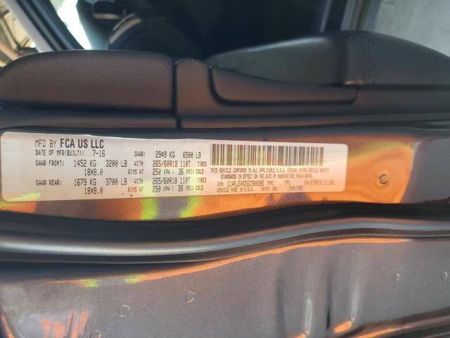 2016 JEEP GRAND CHER - 1C4RJEAG5GC500385