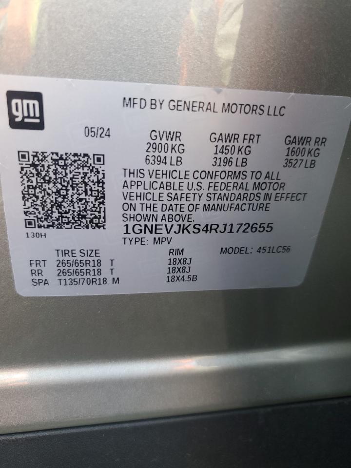 CHEVROLET TRAVERSE LT Z71