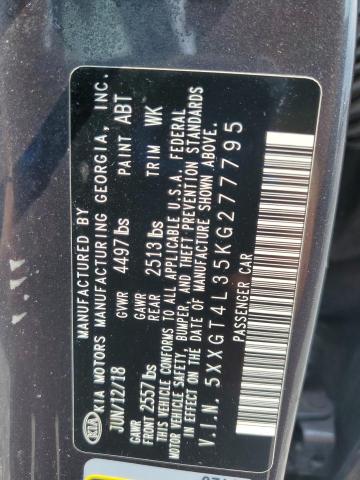 2019 KIA OPTIMA LX #3290246279