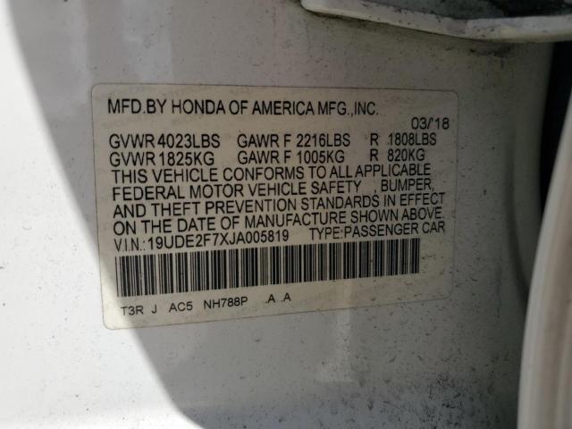 2018 ACURA ILX PREMIU 19UDE2F7XJA005819