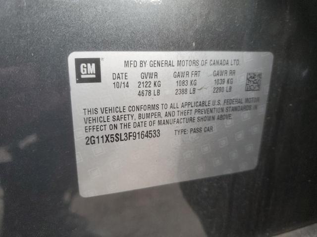 2015 CHEVROLET IMPALA LS 2G11X5SL3F9164533