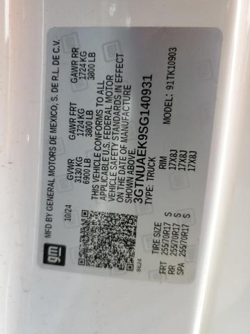 2025 GMC SIERRA K1500 3GTNUAEK9SG140931