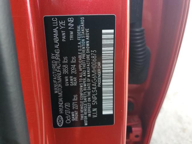 2021 HYUNDAI ELANTRA SE 5NPLS4AG6MH006873