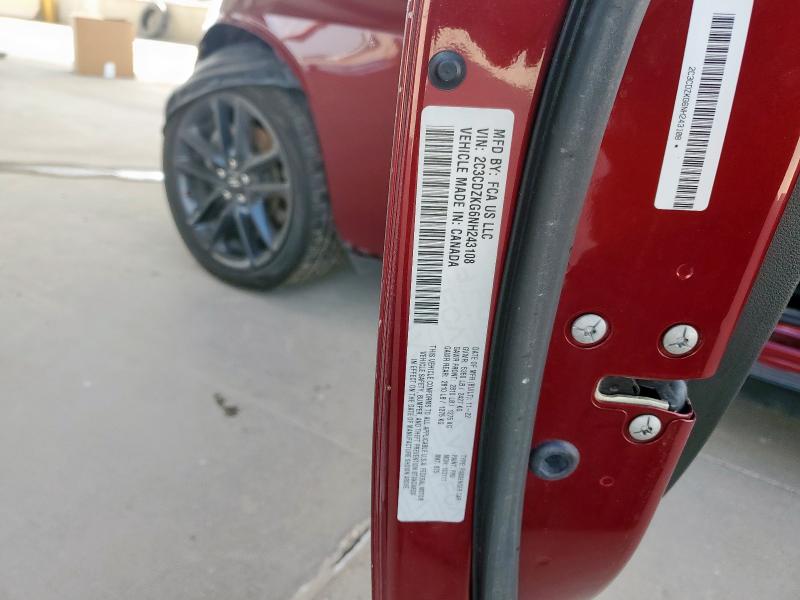 2022 DODGE CHALLENGER - 2C3CDZKG6NH243108