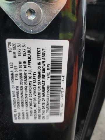 2020 HONDA CR-V TOURING - 7FART6H93LE025800