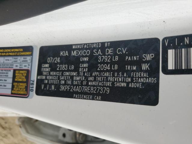 2024 KIA FORTE LX - 3KPF24AD7RE827379