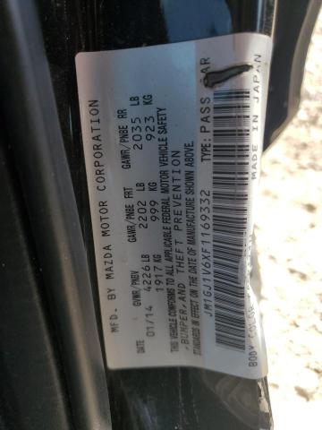 2015 MAZDA 6 TOURING - JM1GJ1V6XF1169332