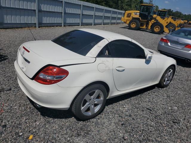 MERZ SLK 280 2006 white converti gas WDBWK54F86F105650 photo #4