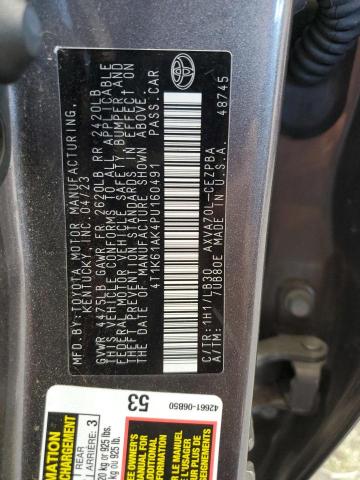 2023 TOYOTA CAMRY XSE 4T1K61AK4PU160491