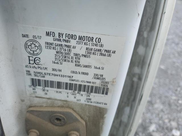 2017 FORD TRANSIT CO - NM0LS7E70H1331167