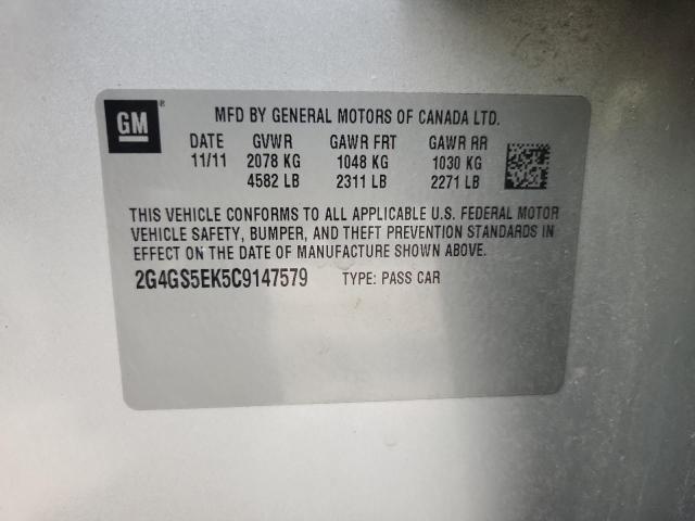 2012 BUICK REGAL PREM #3257223752