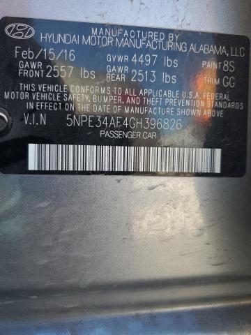 2016 HYUNDAI SONATA SPO - 5NPE34AF4GH396826