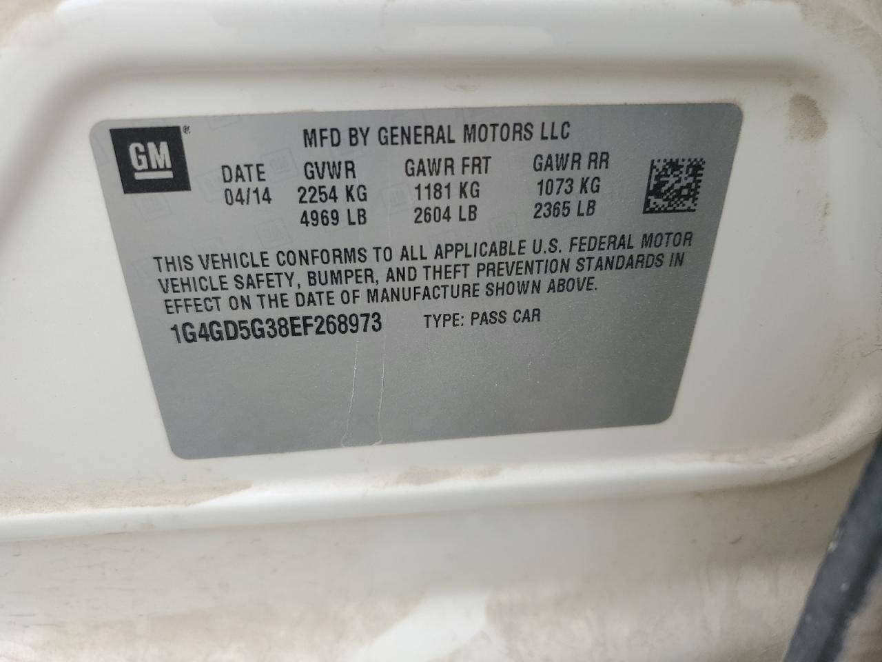 BUICK LACROSSE PREMIUM