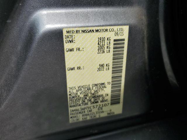 2015 NISSAN ALTIMA 2.5 #3296296448