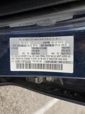 2015 MAZDA 3 TOURING 3MZBM1V79FM228252
