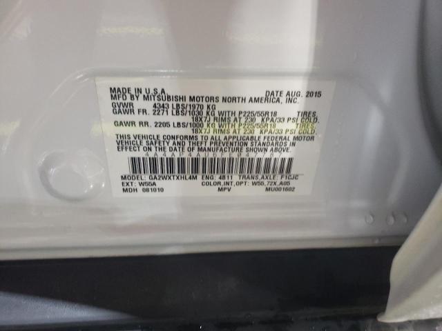 2015 MITSUBISHI OUTLANDER SPORT SE 4A4AP4AU6FE047787