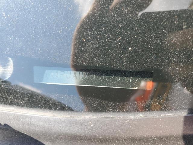 2022 MITSUBISHI OUTLANDER JA4APUAUXNU020372
