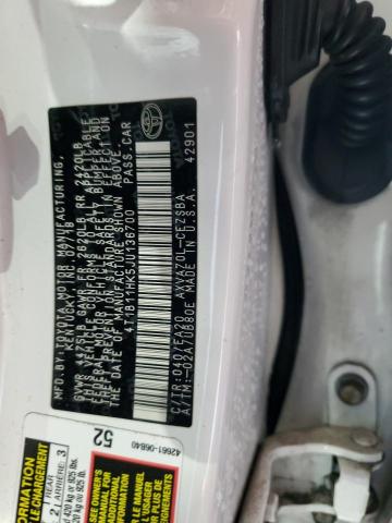 2018 TOYOTA CAMRY L 4T1B11HK5JU136700