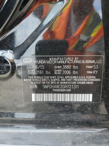 2016 HYUNDAI ELANTRA SE - 5NPDH4AE2GH723311